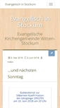 Mobile Screenshot of evangelisch-in-stockum.de